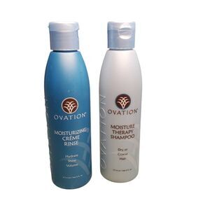 Ovation Moisture Therapy Shampoo and Moisturizing Creme Rinse 6 0z New Sealed